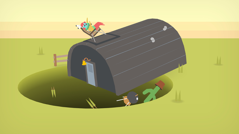 Illustration for article titled It's Like Katamari Damacy, But You're A Giant Hole